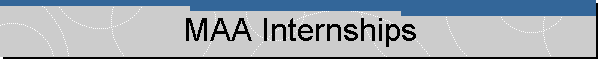 MAA Internships