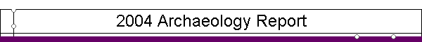 2004 Archaeology Report